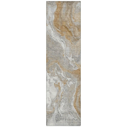 Caelaris Gray Washable Indoor - Outdoor Rug - LOOMLAN - LOOMLAN Rugs - Outdoor Rugs