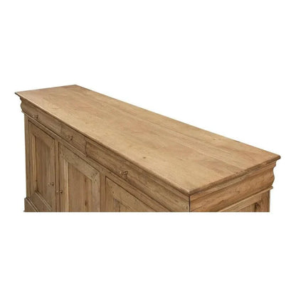 Cafe Au Lait Buffet Driftwood Finish - LOOMLAN - Sarreid - Sideboards