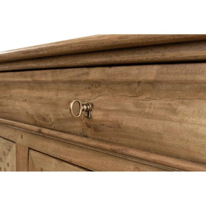 Cafe Au Lait Buffet Driftwood Finish - LOOMLAN - Sarreid - Sideboards