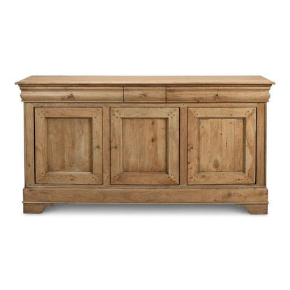 Cafe Au Lait Buffet Driftwood Finish - LOOMLAN - Sarreid - Sideboards