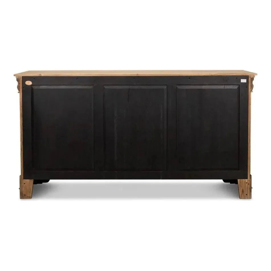 Cafe Au Lait Buffet Driftwood Finish - LOOMLAN - Sarreid - Sideboards