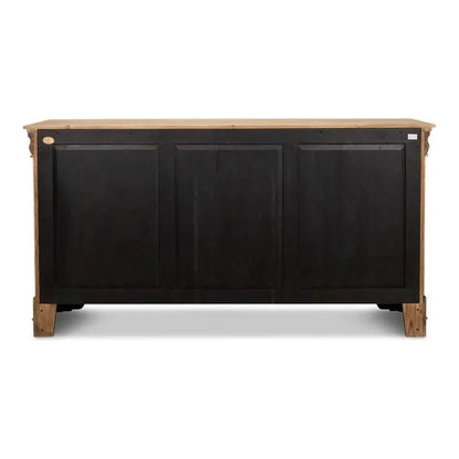 Cafe Au Lait Buffet Driftwood Finish - LOOMLAN - Sarreid - Sideboards