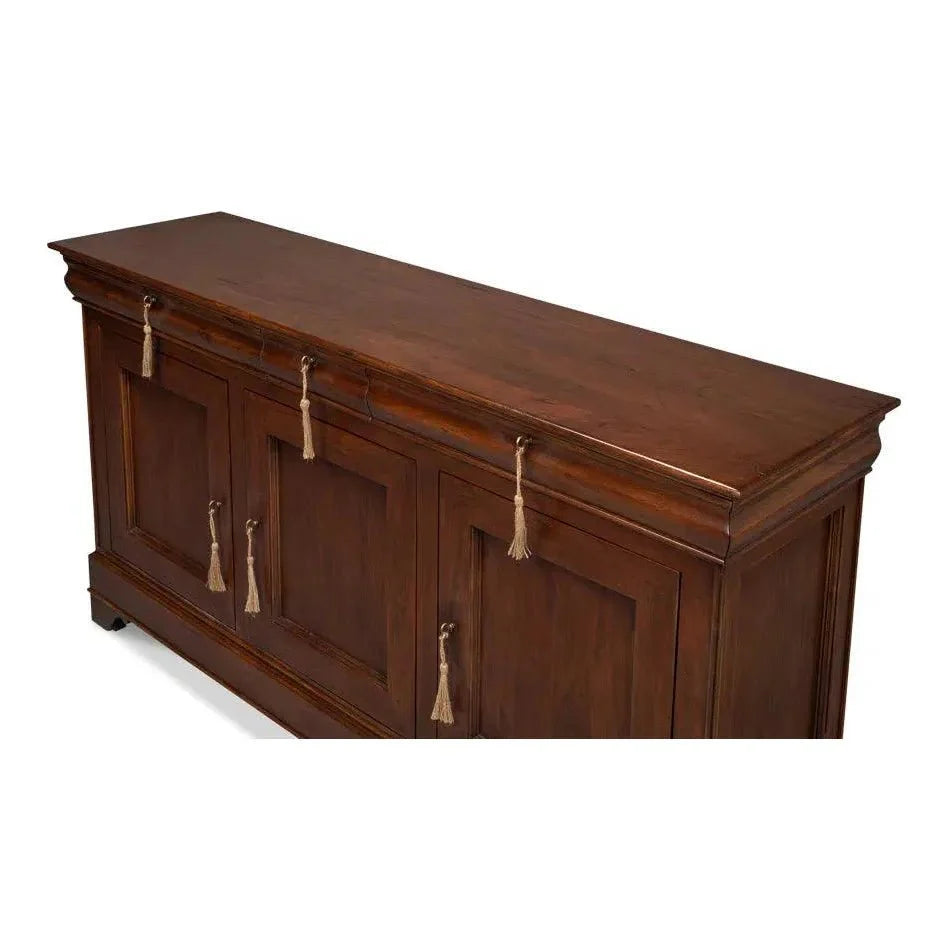 Cafe Au Lait Buffet Walnut - LOOMLAN - Sarreid - Sideboards