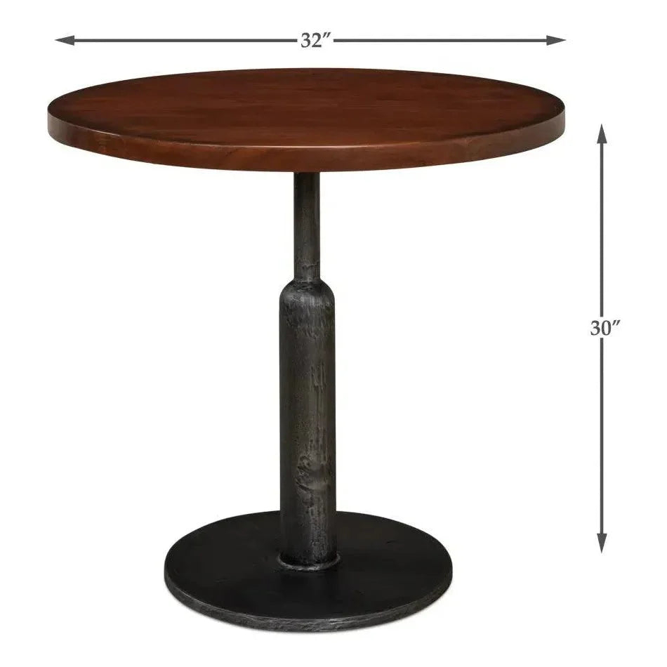 Sarreid Cafe Round Bistro Table
