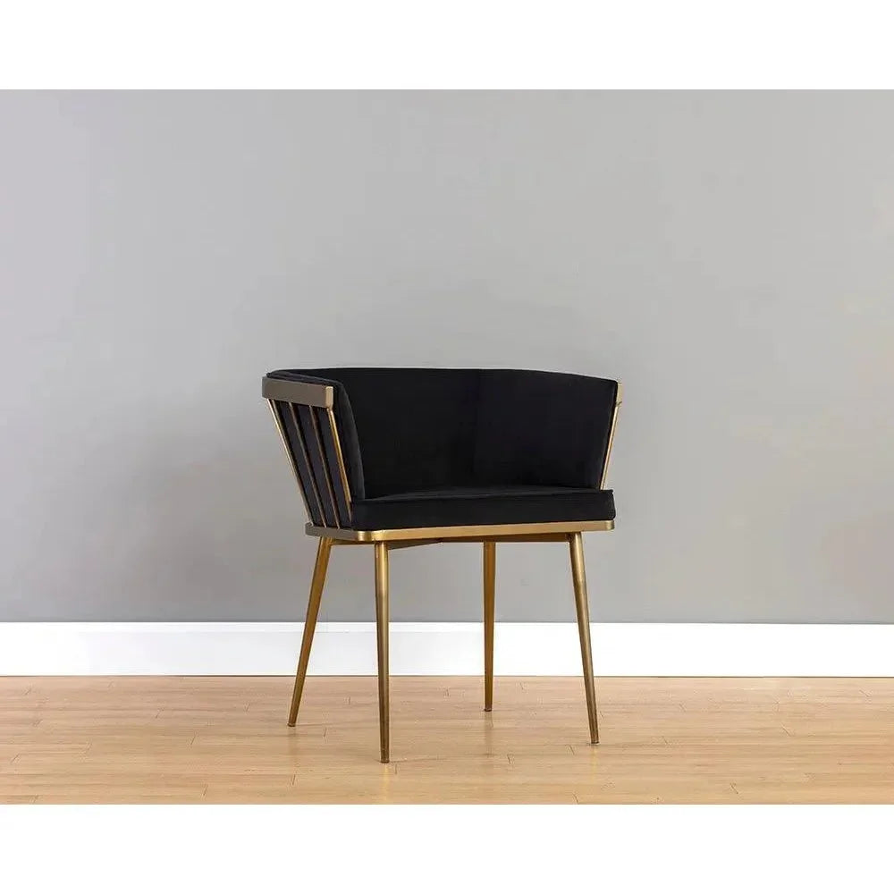 SUNPAN Caily Fabric Dining Armchair