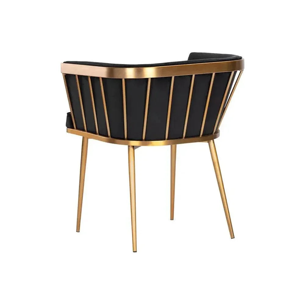 SUNPAN Caily Fabric Dining Armchair