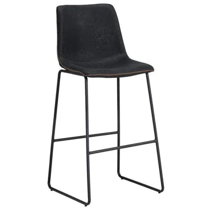 Cal Faux Leather Barstool (Set Of 2)