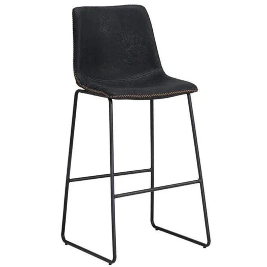 SUNPAN Cal Faux Leather Barstool (Set Of 2)