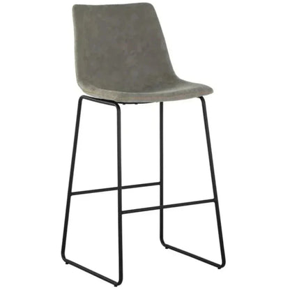 Cal Faux Leather Barstool (Set Of 2)