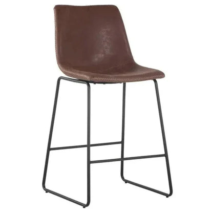 Cal Leather Counter Stool 2PC