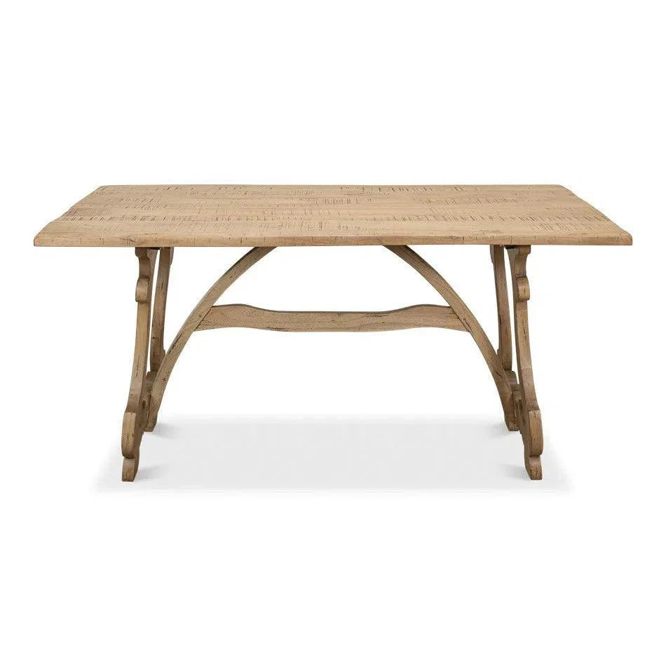 Sarreid Calambac Driftwood Dining Table Seats 6