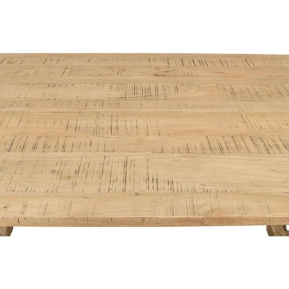 Sarreid Calambac Driftwood Dining Table Seats 6