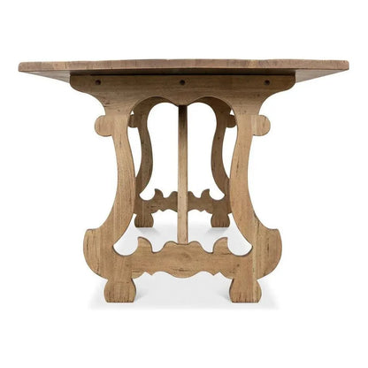 Sarreid Calambac Driftwood Dining Table Seats 6