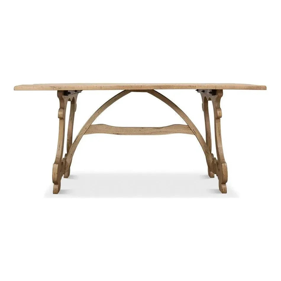 Sarreid Calambac Driftwood Dining Table Seats 6