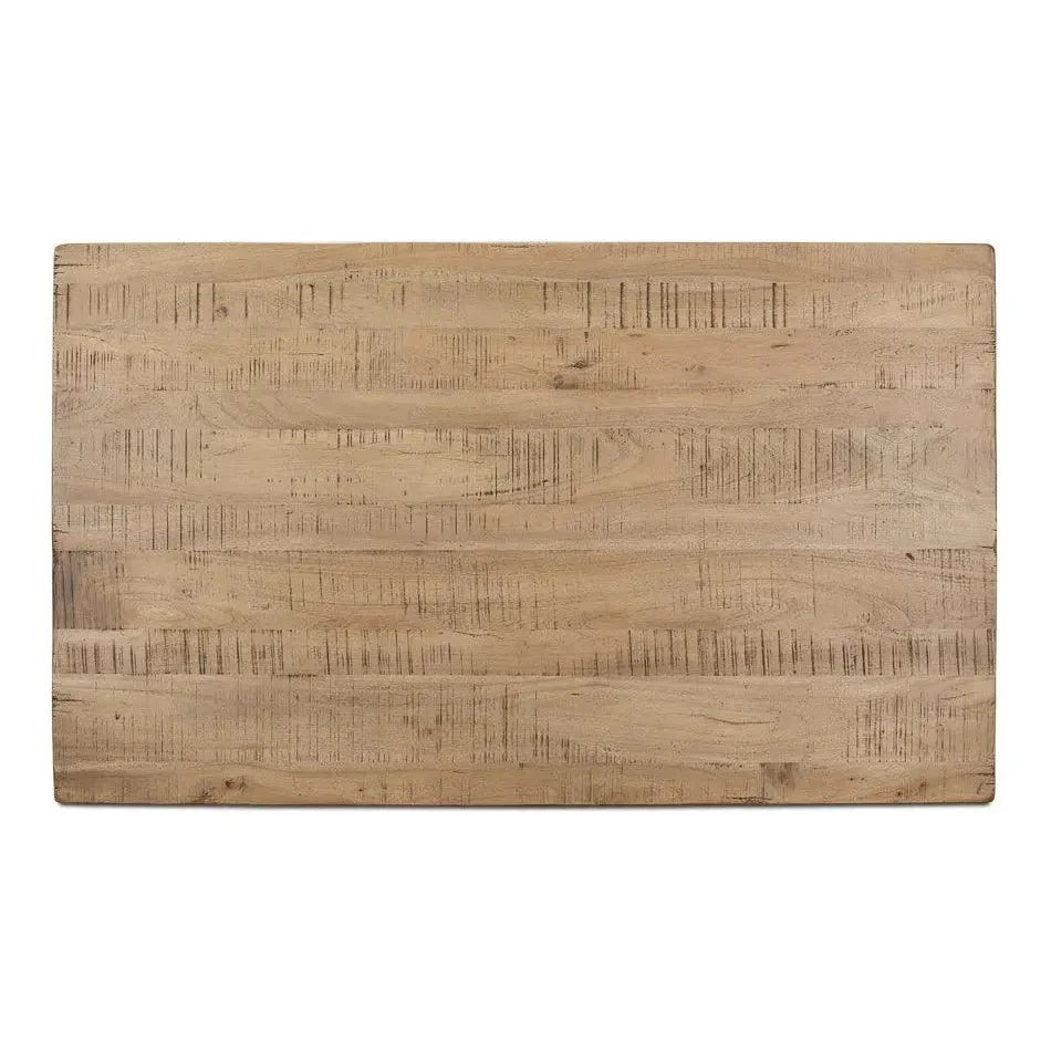 Sarreid Calambac Driftwood Dining Table Seats 6