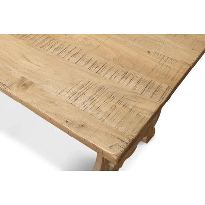Sarreid Calambac Driftwood Dining Table Seats 6