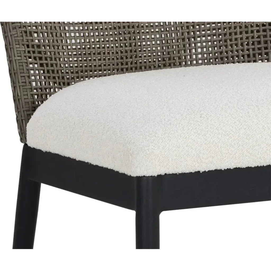 SUNPAN Calandri Fabric Outdoor Dining Chair 2PC