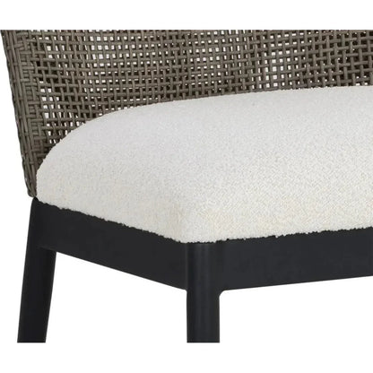 SUNPAN Calandri Fabric Outdoor Dining Chair 2PC