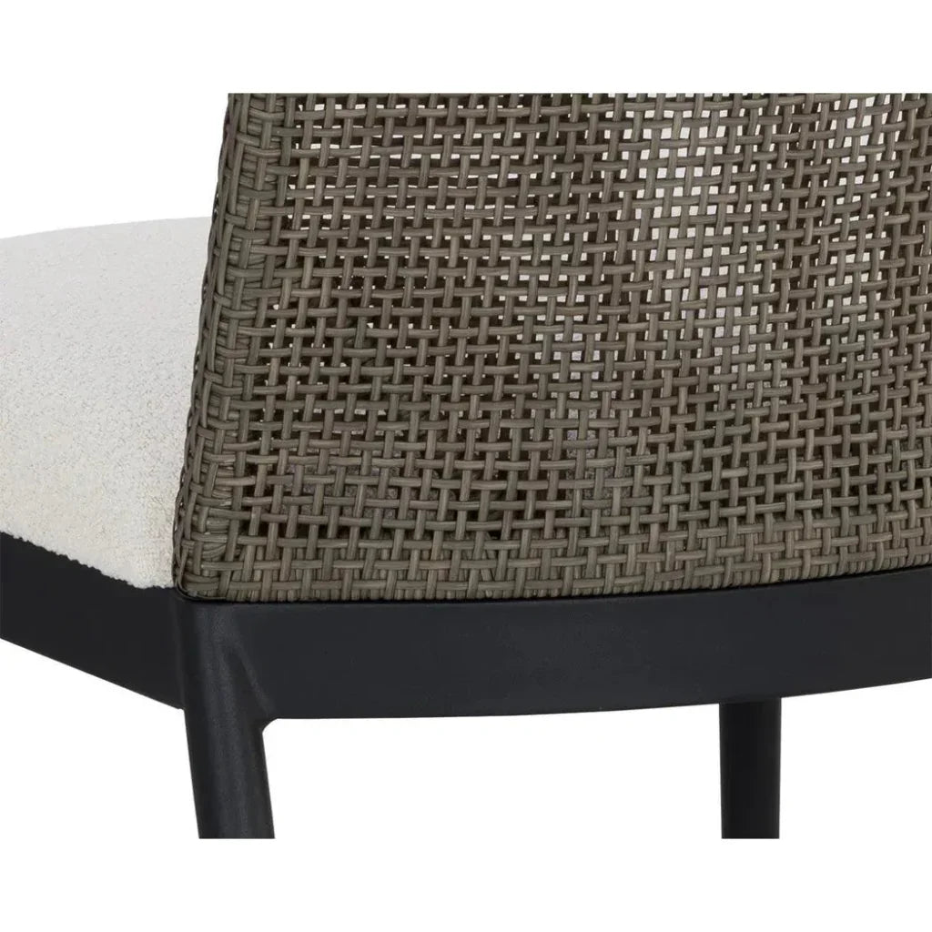 SUNPAN Calandri Fabric Outdoor Dining Chair 2PC