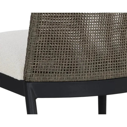 SUNPAN Calandri Fabric Outdoor Dining Chair 2PC