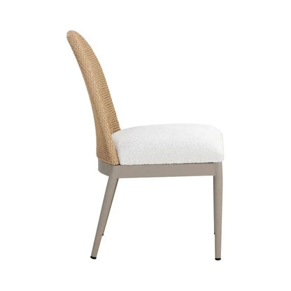 SUNPAN Calandri Fabric Outdoor Dining Chair 2PC