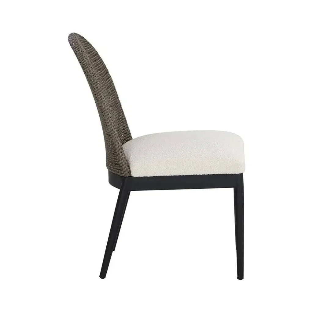 SUNPAN Calandri Fabric Outdoor Dining Chair 2PC