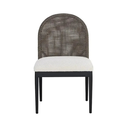 SUNPAN Calandri Fabric Outdoor Dining Chair 2PC