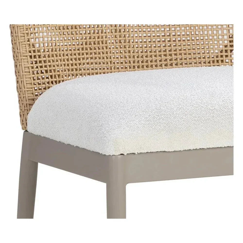 SUNPAN Calandri Fabric Outdoor Dining Chair 2PC