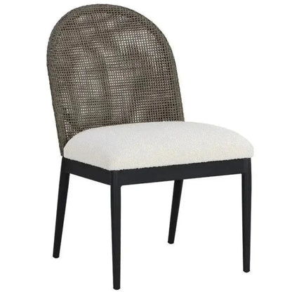 SUNPAN Calandri Fabric Outdoor Dining Chair 2PC