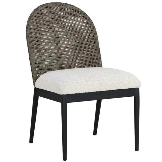 SUNPAN Calandri Fabric Outdoor Dining Chair 2PC