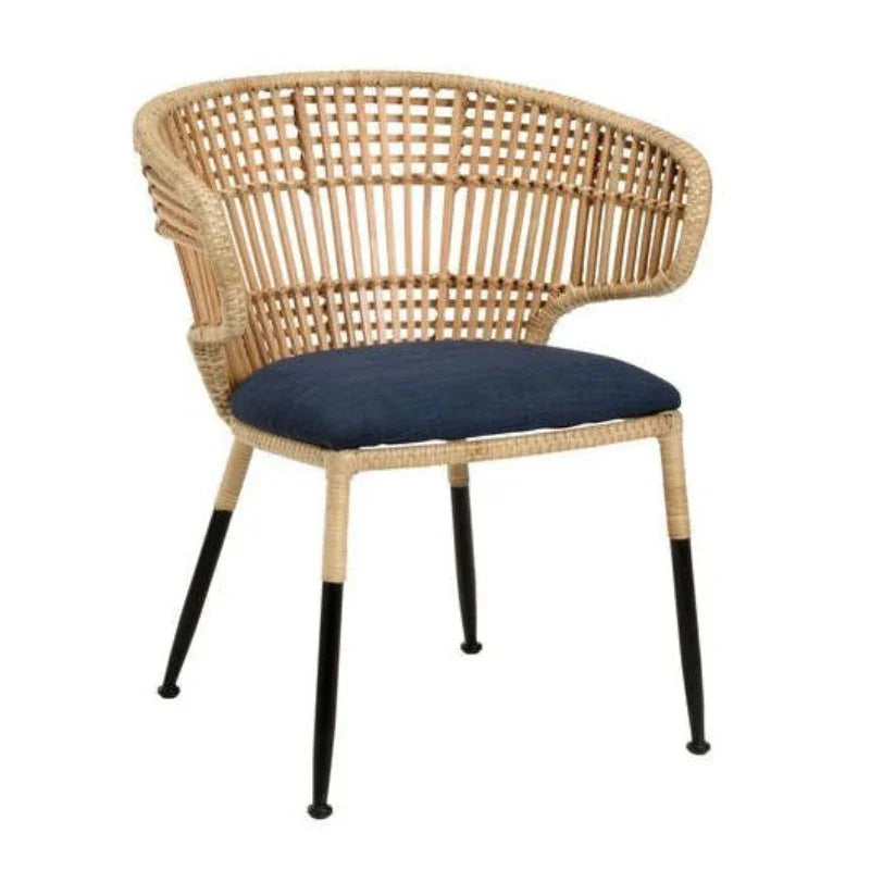 Wildwood Calder Natural Rattan Frame Modern Chair