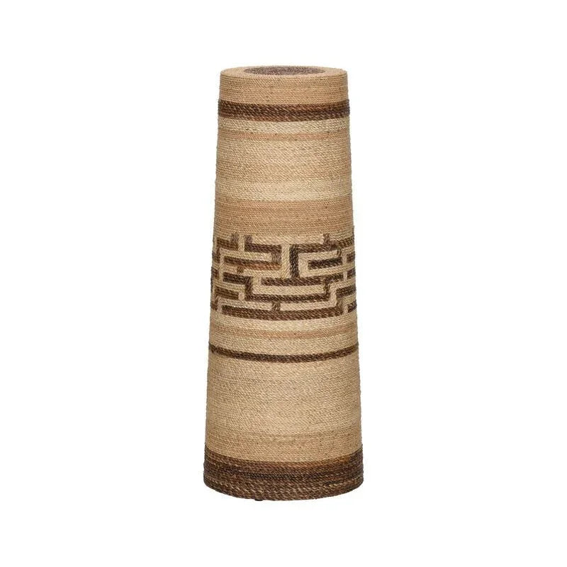 Wildwood Calusa Abaca Rope Warpped Wooden Pedestal