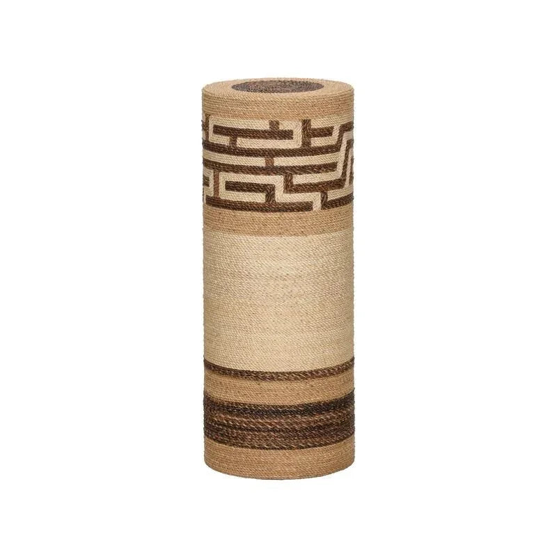 Wildwood Calusa Abaca Rope Warpped Wooden Pedestal