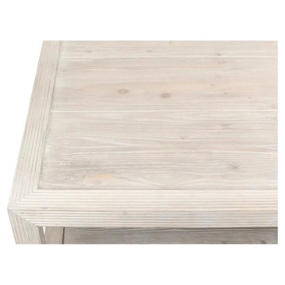 Camden Bungalow Cocktail Coffee Table Square - LOOMLAN - Sarreid - Coffee Tables