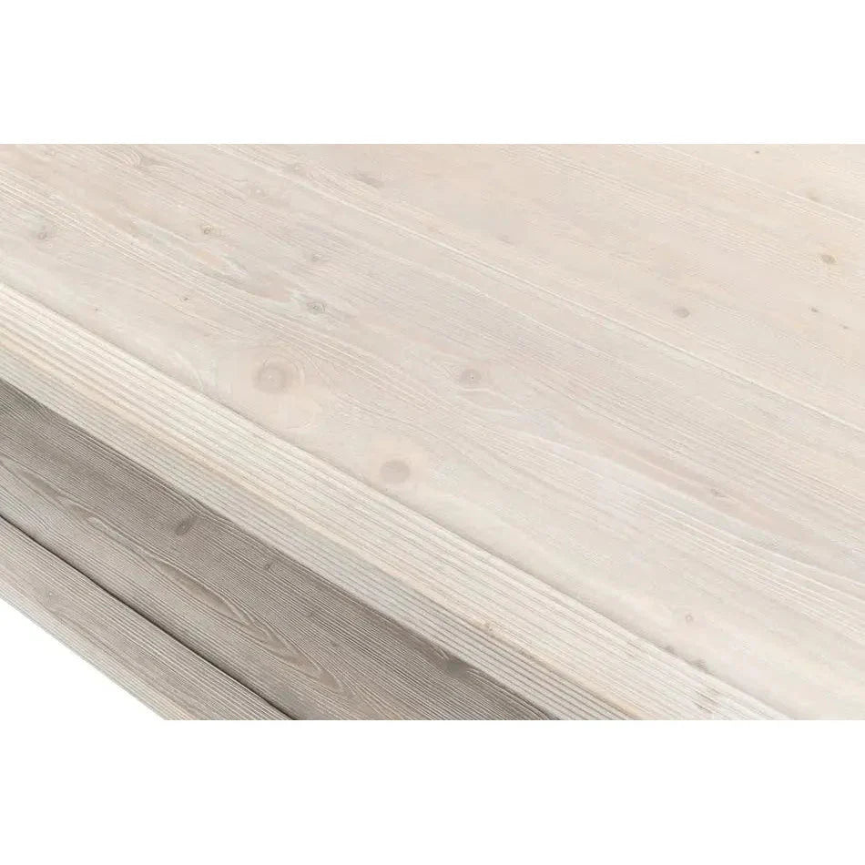 Camden Bungalow Cocktail Coffee Table Square - LOOMLAN - Sarreid - Coffee Tables