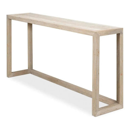 Camden Console Table Grey Finish Pine Wood - LOOMLAN - Sarreid - Console Tables