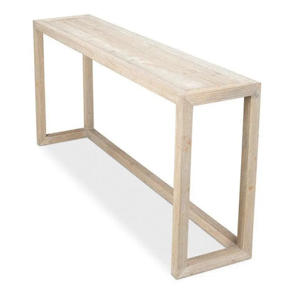 Camden Console Table Grey Finish Pine Wood - LOOMLAN - Sarreid - Console Tables