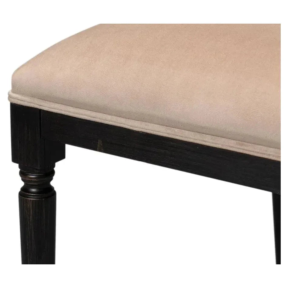 Cane Back Dining Chairs Set of 2 Nero Toffee - LOOMLAN - Sarreid - Dining Chairs