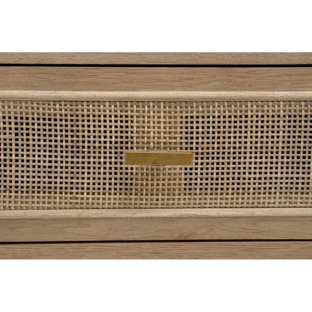 Cane Media Console Small TV Stand - LOOMLAN - Essentials For Living - Accent Cabinets