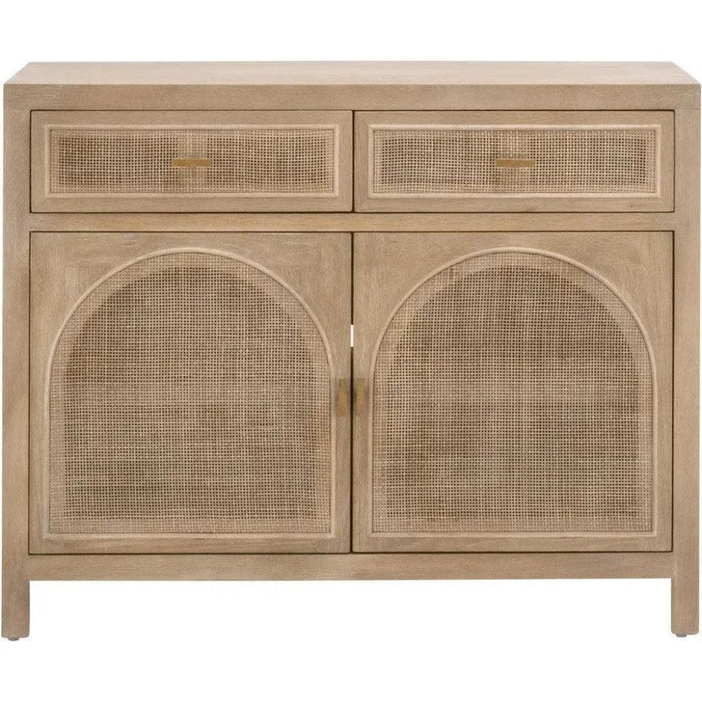 Cane Media Console Small TV Stand - LOOMLAN - Essentials For Living - Accent Cabinets