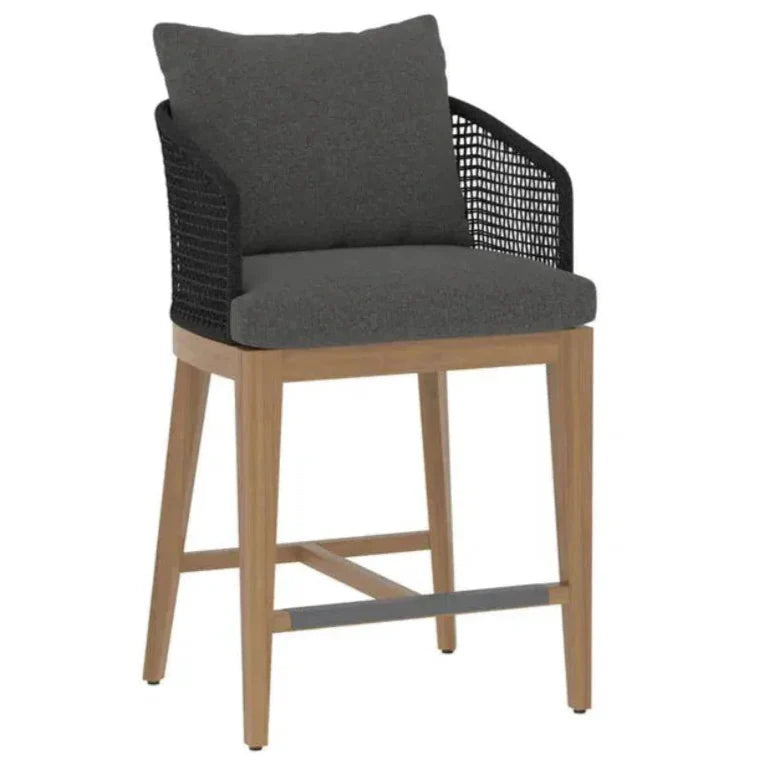 Capri Fabric Outdoor Counter Stool