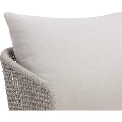 Capri Fabric Outdoor Dining Armchair - LOOMLAN - SUNPAN - Outdoor Dining Chairs