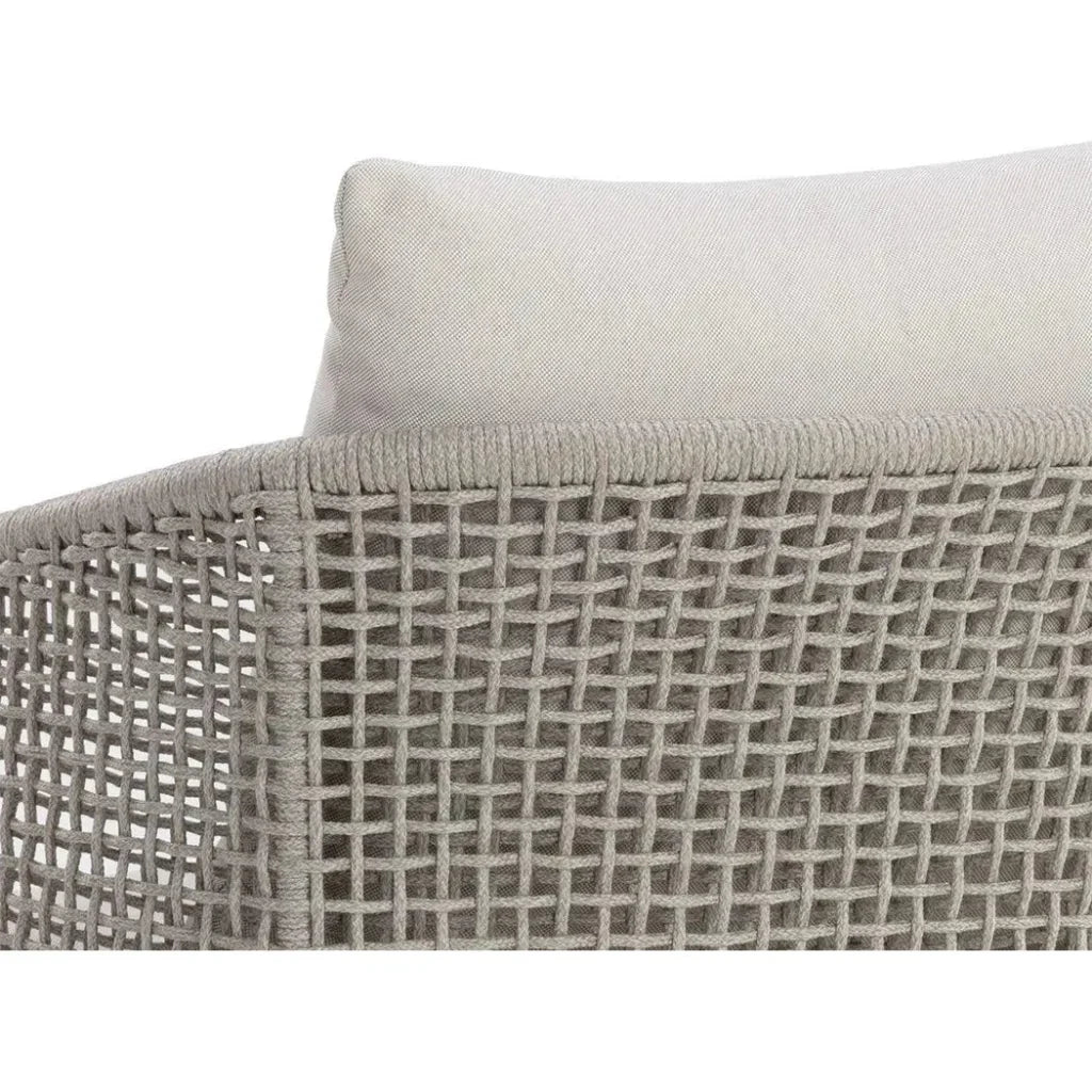 Capri Fabric Outdoor Dining Armchair - LOOMLAN - SUNPAN - Outdoor Dining Chairs