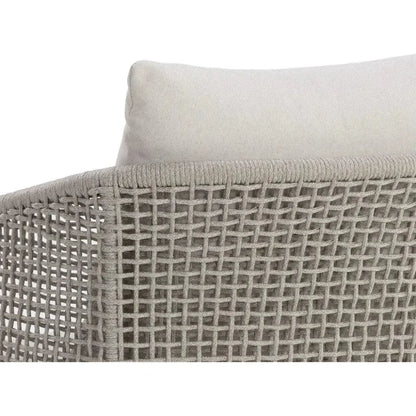 Capri Fabric Outdoor Dining Armchair - LOOMLAN - SUNPAN - Outdoor Dining Chairs