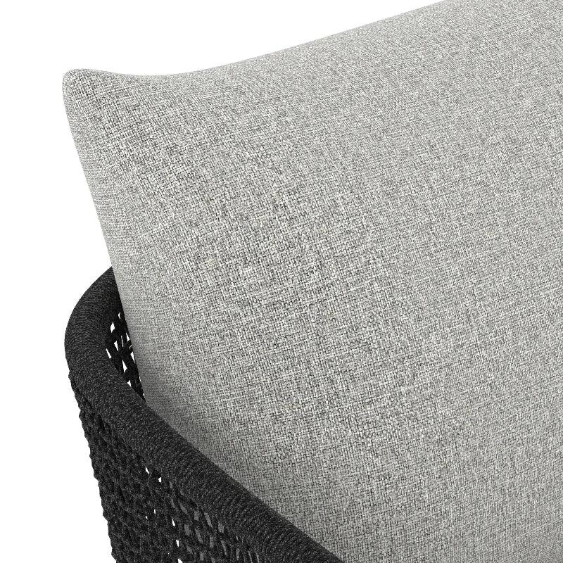 Capri Fabric Outdoor Dining Armchair - LOOMLAN - SUNPAN - Outdoor Dining Chairs