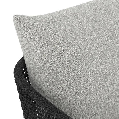 Capri Fabric Outdoor Dining Armchair - LOOMLAN - SUNPAN - Outdoor Dining Chairs