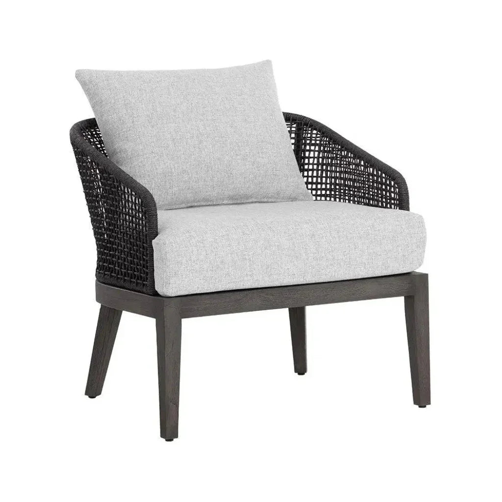 Capri Fabric Outdoor Lounge Chair
