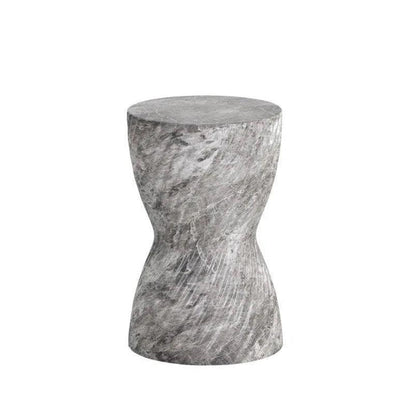 SUNPAN Cara Concrete Outdoor Round End Table
