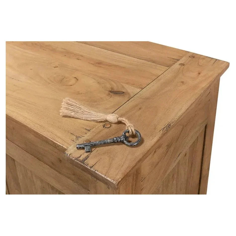 Caracole Credenza Cabinet for Living Room Driftwood - LOOMLAN - Sarreid - Sideboards