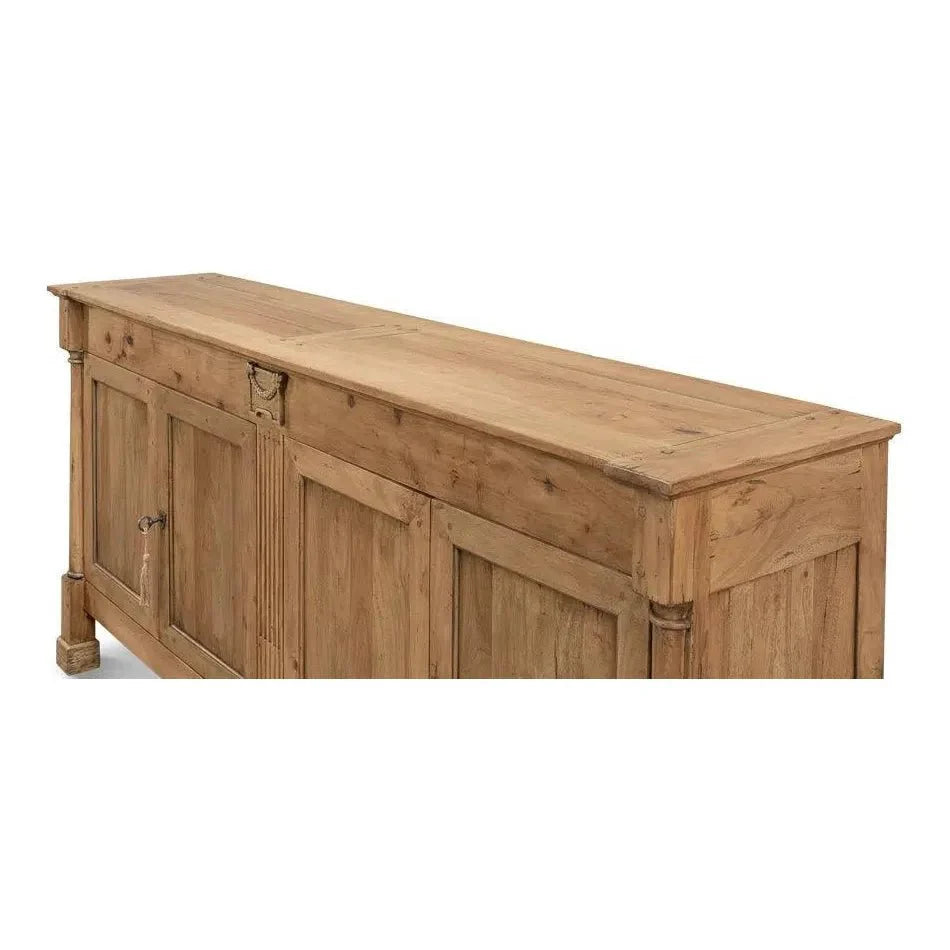 Caracole Credenza Cabinet for Living Room Driftwood - LOOMLAN - Sarreid - Sideboards